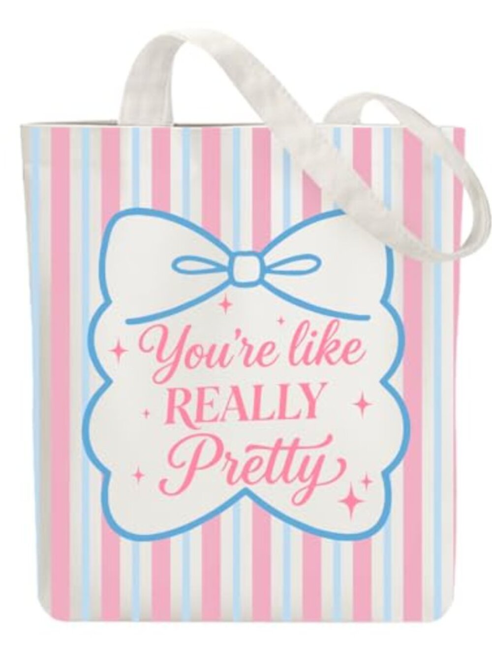 Canvas Tote Bag Durable Reusable Cotton Zip Pockets Shopping Gym Work